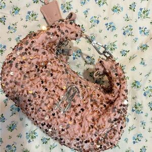 Steve Madden Pink Sequin Bag Y2K Vibes